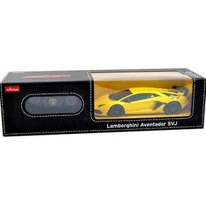 Imagine Masinuta Rastar RC - Lamborghini Aventador SVJ, 1: 24, Galben