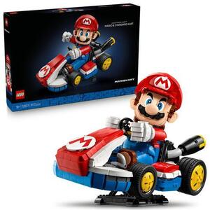 Imagine LEGO® Super Mario - Mario Kart™: Mario & Standard Kart 72037, 1972 piese