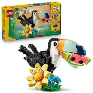 Imagine LEGO® Creator 3 in 1 - Animale salbatice: Tucan tropical 31173, 225 piese