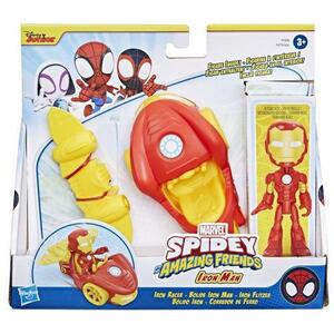 Imagine Set de joaca Spidey and his Amazing Friends - Figurina si accesoriu, Iron Man