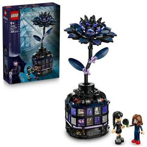 Imagine LEGO® Wednesday - Floare de dalie neagra 76784, 358 piese