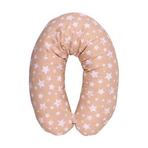 Imagine Perna multifunctionala Lorelli Little Stars Beige, bumbac, 190 cm