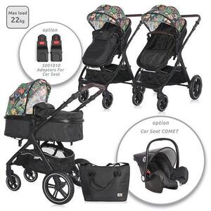 Imagine Carucior transformabil Lorelli Viola, 0-22 kg, 0-4 ani (Multicolor)