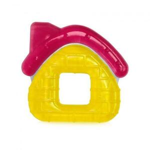 Imagine Jucarie refrigeranta pentru dentitie Lorelli, peste 3 luni, House, Yellow