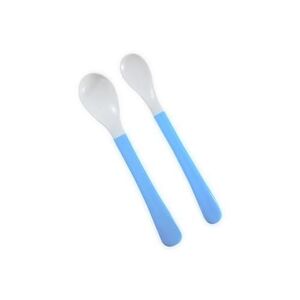 Imagine Set 2 lingurite cu varf moale, Lorelli, 6 luni+, Blue