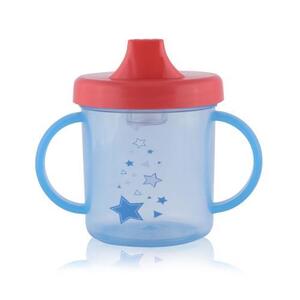 Imagine Cana cu manere, valva anticurgere, 12 luni+, 210 ml, Blue