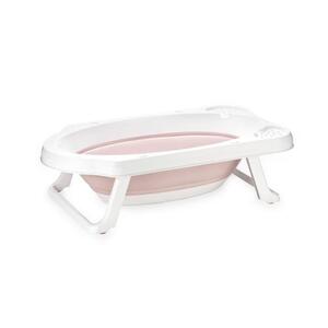 Imagine Cadita pliabila pentru bebelusi Lorelli, 82 cm, cu dop de scurgere, Nordic Pink