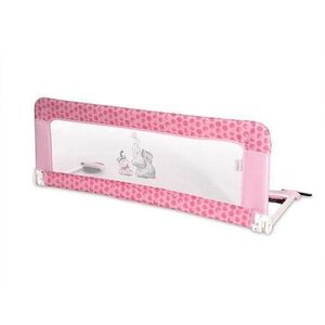 Imagine Bariera protectie pat Lorelli, Safety Night, reglabila, husa detasabila, cadru metalic invelit in material moale, 118 x 44 cm, Mellow Rose Fellows