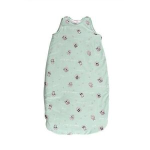 Imagine Sac de dormit de iarna, 95 cm, 18-24 luni, bumbac ranforce, captusit, cu umplutura din poliester, Friends Green