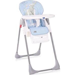 Imagine Scaun de masa Lorelli Cryspi Tender Blue Fun, reglabil, Albastru