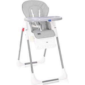 Imagine Scaun de masa Lorelli Cryspi Cool Grey Leather, reglabil, Gri