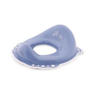 Imagine Reductor anatomic de toaleta LORELLI Little Stars Blue, greutate maxima 30 kg, picioruse silicon, structura anti-stropire