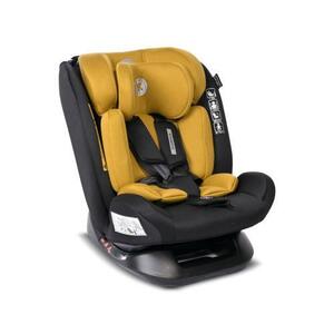Imagine Scaun auto pentru copii Lorelli Scorpius Lemon Curry, i-Size, 0 luni-12 ani, 40-150 cm, pozitie de somn, tetiera reglabila, certificat R129
