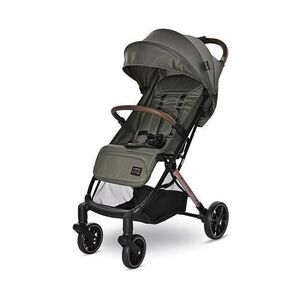 Imagine Carucior pentru nou-nascut Lorelli Ribera Green Aspen, tip troler, dimensiuni compatibile avion, 0 luni - 3 ani, maxim 15 Kg, spatar reglabil in multiple pozitii, copertina cu protectie solara, roti cu suspensie, pliere cu o singura mana
