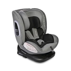 Imagine Scaun auto pentru copii Lorelli Phoenix Grey Jasper, i-Size, Isofix, rotativ 360 grade, 0 luni-12 ani, 40-150 cm, pozitie de somn, protectie laterala in caz de impact, avertizare sonora cand centurile scaunului auto sunt decuplate