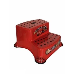 Imagine Inaltator dublu pentru baie Lorelli Antiderapant Disney Cars Red, Colectia 2021