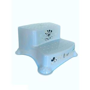 Imagine Inaltator dublu pentru baie antiderapant Lorelli Disney Boy Love Light Blue, Colectia 2021