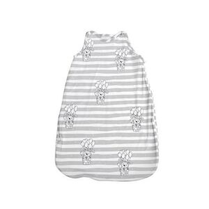 Imagine Sac de dormit toamna/iarna pentru copii Lorelli Grey Striped, inaltimea maxima de 95 cm