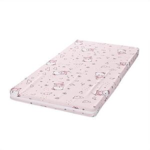 Imagine Saltea pat Lorelli Classic, 60 x 120 x 6 cm, spuma elastica, Roz