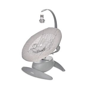 Imagine Leagan electric Lorelli Bella Grey Trees, rotativ, panel muzical, greutate maxima suportata 9 Kg, Gri