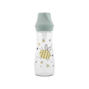 Imagine Biberon cu tetina moale din silicon Lorelli My Friend Iceberg Green, 0 luni+, 250 ml
