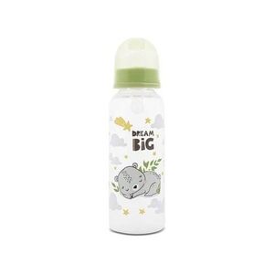 Imagine Biberon cu capac Lorelli Fresh Green, 0 luni+, 250 ml