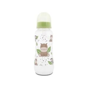 Imagine Biberon cu capac Lorelli Fresh Green, 0 luni+, 250 ml