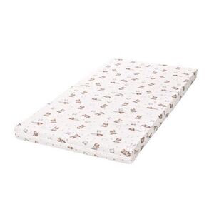 Imagine Saltea pat Lorelli Classic Bear and Pill Beige, 60 x 120 x 6 cm, spuma elastica