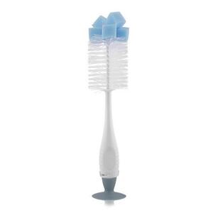 Imagine Perie de curatat biberoane, tetine si cani cu ventuza pentru fixare, Lorelli Moonlight Blue