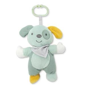Imagine Jucarie de plus Lorelli Catelus, 22 cm, zornaitoare, 0 luni+, Verde