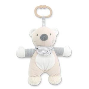 Imagine Jucarie de plus Lorelli Ursulet, 22 cm, zornaitoare, 0 luni+, Bej