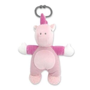 Imagine Jucarie de plus Lorelli Unicorn, 22 cm, zornaitoare, 0 luni+, Roz
