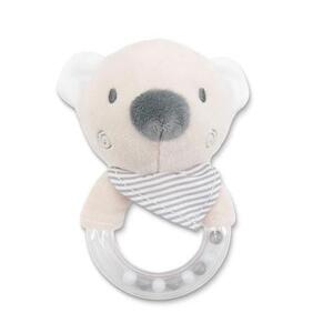 Imagine Jucarie de plus Lorelli inel Ursulet, 11 cm, zornaitoare, 0 luni+