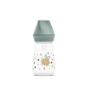 Imagine Biberon Lorelli Iceberg Green My Friend, tetina moale din silicon, 0 luni+, 125 ml