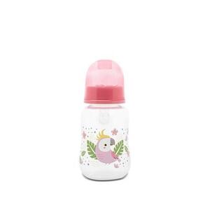 Imagine Biberon cu capac Lorelli Shell Pink, 0 luni+, 125 ml