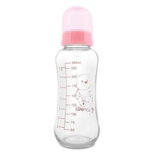 Imagine Biberon din sticla 240 ml, Lorelli Blush Pink
