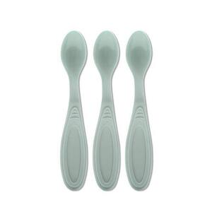 Imagine Set de 3 lingurite Lorelli My Friend, margine rotunjita, 6 luni+, Verde