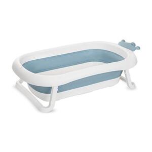 Imagine Cadita pliabila pentru bebelusi Lorelli Royal, 83 cm, cu dop de scurgere, Albastru