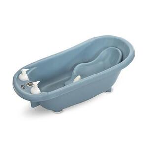 Imagine Set cada 88 cm Lorelli Nordic Blue, cu termometru, reductor si accesorii, Albastru