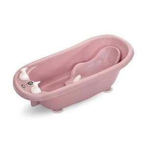 Imagine Set cada 88 cm Lorelli Nordic Pink, cu termometru, reductor si accesorii, Roz