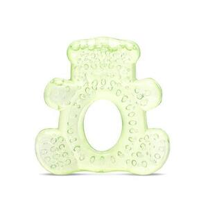 Imagine Jucarie de dentitie bebelusi Lorelli Bear, refrigeranta, 3 luni+, Verde