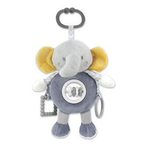 Imagine Jucarie de plus Lorelli Elefant, de activitate, 24 cm, 0 luni+, Gri