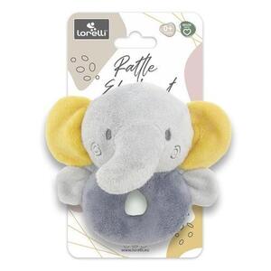 Imagine Jucarie de plus Lorelli Elefant, 11 cm, zornaitoare, 0 luni+