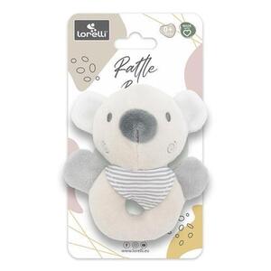 Imagine Jucarie de plus Lorelli Ursulet beige, 11 cm, zornaitoare, 0 luni+