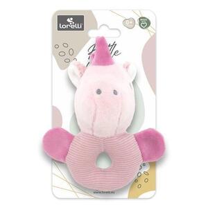 Imagine Jucarie de plus Lorelli Unicorn, 11 cm, zornaitoare, 0 luni+
