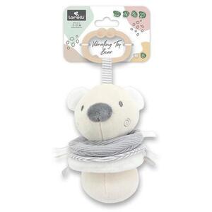 Imagine Jucarie de plus Lorelli Ursulet, 16 cm, cu vibratie, zornaitoare, 0 luni+