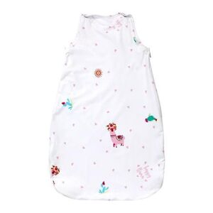 Imagine Sac de dormit de iarna Lorelli Happy Lama, 85 cm, bumbac ranforce, Roz