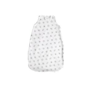 Imagine Sac de dormit de vara Lorelli Abstract Leaves, 85 cm, bumbac ranforce, Alb