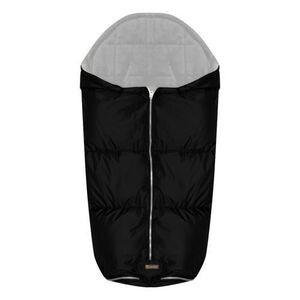 Imagine Sac termic de iarna pentru carucior Lorelli , impermeabil, captuseala polar fleece, Negru