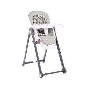 Imagine Scaun de masa Lorelli Party, reglabil, cadru usor din aluminiu, 6 luni+, Gri